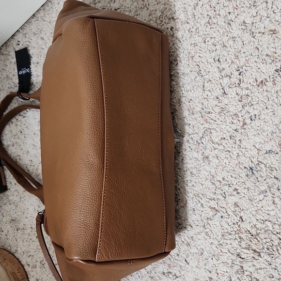 NWT Botkier Trigger Leather Satchel, Caramel. - Picture 11 of 12